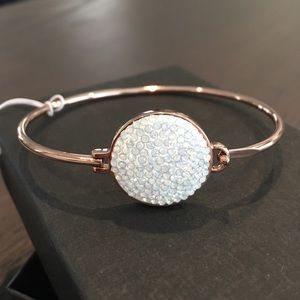 Kate Spade Opal and Rose Gold Bangle Bracelet